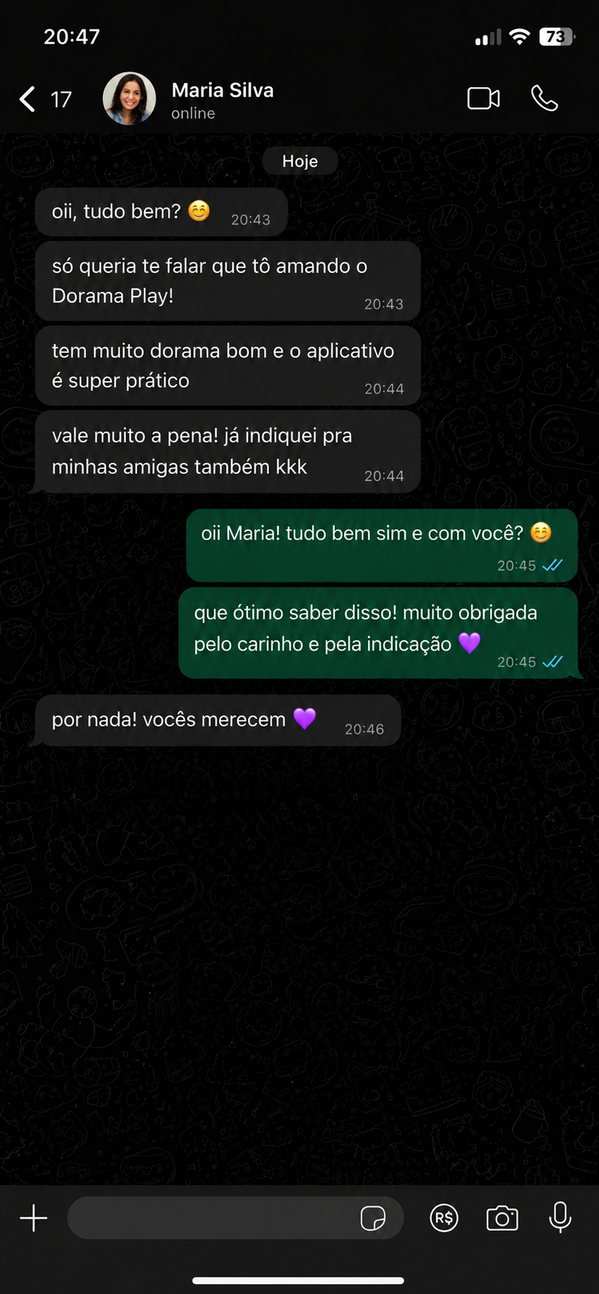 Depoimento de Maria Silva
