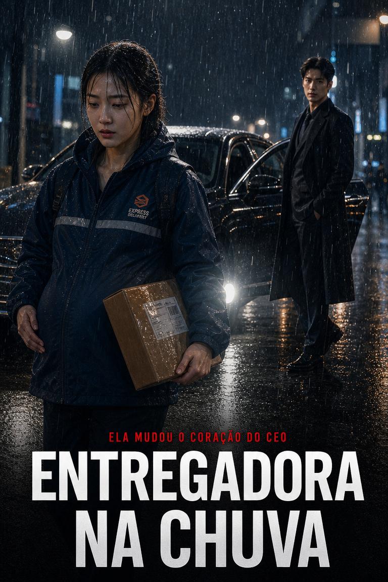 Entregadora na Chuva
